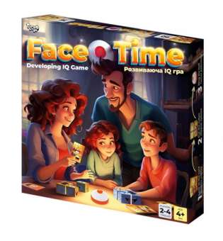 Розвиваюча настільна гра Face Time (укр)