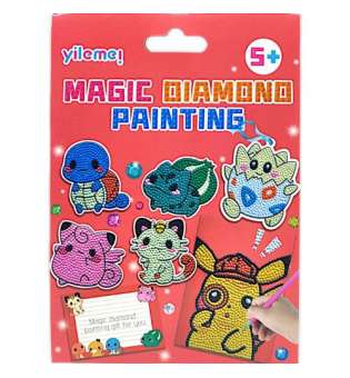 Алмазна мозаїка "Magic Diamond Painting: Покемони"