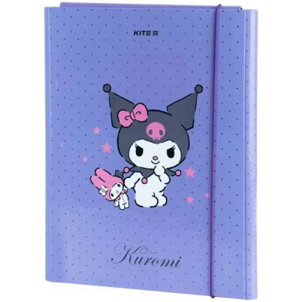 Папка для праці картонна Kuromi A4