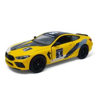 Машинка Kinsmart BMW M8 Competition Coupe 5, жовта