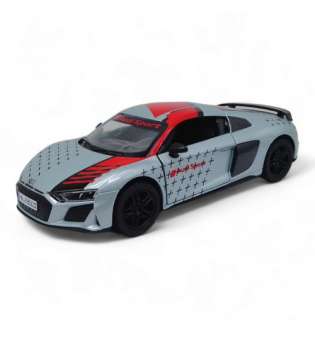 Машинка Kinsmart Audi R8 Coupe 5, сіра