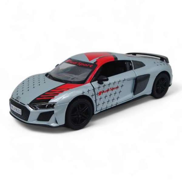 Машинка Kinsmart Audi R8 Coupe 5, сіра