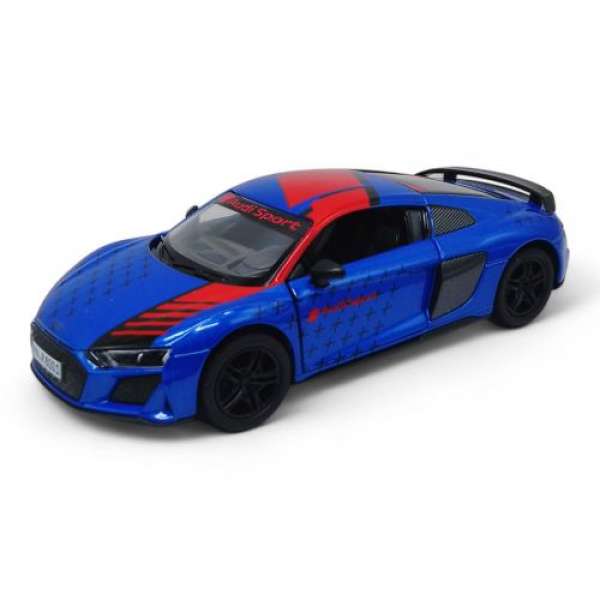 Машинка Kinsmart Audi R8 Coupe 5, синя