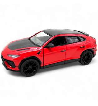 Машинка металева Lamborghini Urus, червона