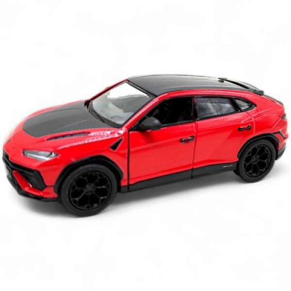 Машинка металева Lamborghini Urus, червона