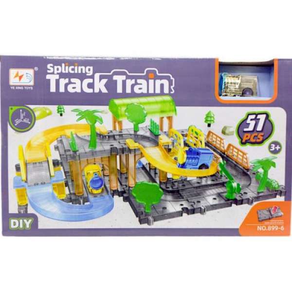 Трек з локомотивом "Track Train", 57 деталей