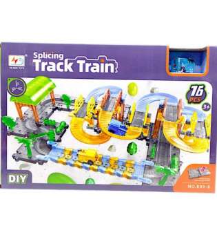 Трек з локомотивом "Track Train", 76 деталей