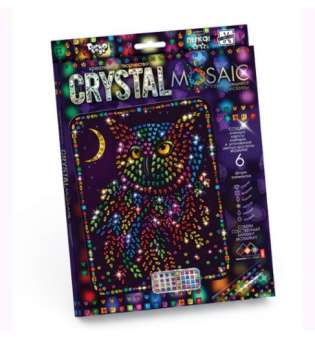 Набір для креативної творчості "CRYSTAL MOSAIC", "Філін"