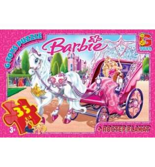 Пазли Barbie, 35 елементів