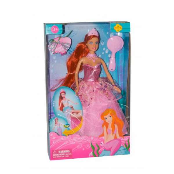 Лялька "Defa: принцеса русалка" (в рожевому)
