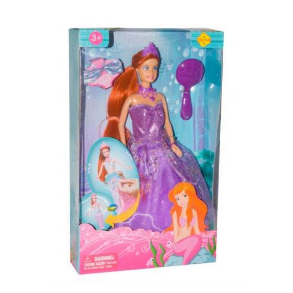 Лялька "Defa: принцеса русалка" (у фіолетовому)