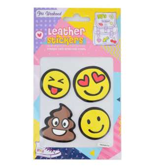 Набір наклейок YES Leather stikers "Smile"
