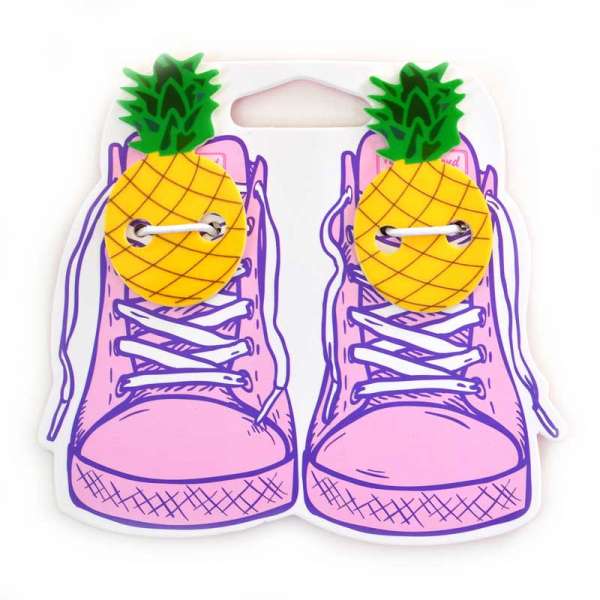 Набір аксесуарів для шнурків YES "Pineapple"