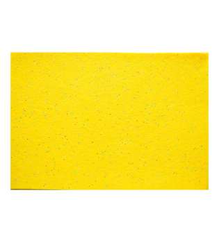 Набір Фетр Santi м'який з гліт., жовтий, 21 * 30см (10л)