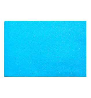 Набір Фетр Santi м'який з гліт., блакитний, 21 * 30см (10л)