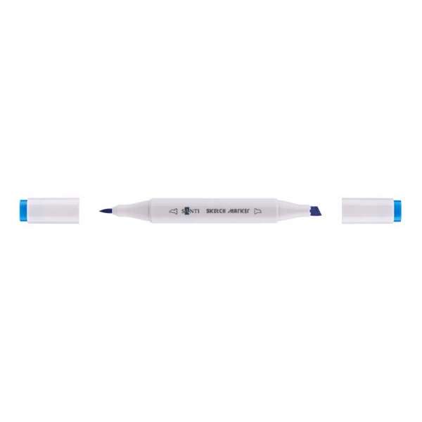 Маркер "SANTI sketch" SM-40, яскраво-блакитний - ціна за 6
 шт.