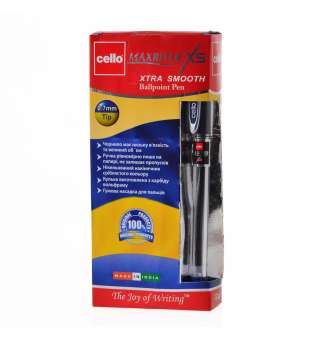 Ручка кулькова CELLO Maxriter XS 0,7 мм синя - ціна за 12
 шт.