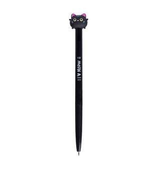 Ручка YES шарико-масляна “Sweety Kitty”, 0,7 мм, синя(ціна за 33шт.) - ціна за 33
 шт.