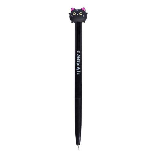 Ручка YES шарико-масляна “Sweety Kitty”, 0,7 мм, синя(ціна за 33шт.) - ціна за 33
 шт.