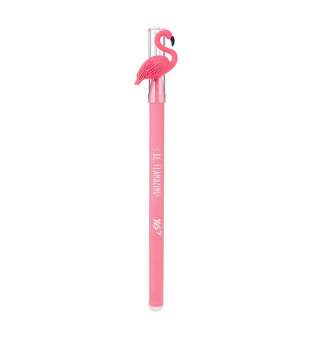 Ручка масляна YES «Caribbean flamingo» 0,7 мм, синя - ціна за 36
 шт.