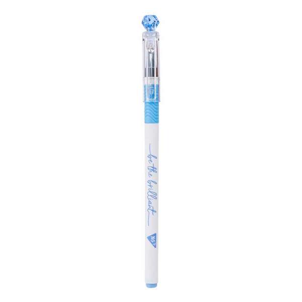 Ручка YES кульково-масляна «Little diamond», 0,7мм, синя - ціна за 24
 шт.