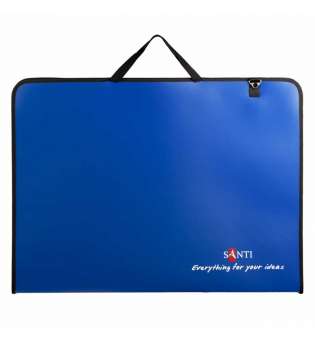 Папка-портфель SANTI для ескізів А2, (45*3,9*71,5 см), синя