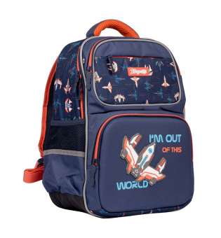 Рюкзак шкільний 1Вересня S-105 "Space", синій