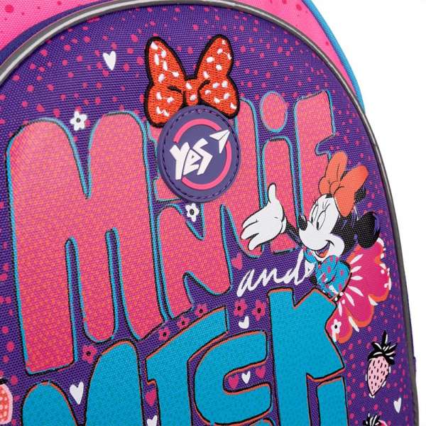 Рюкзак шкільний напівкаркасний YES S-74 Minnie Mouse