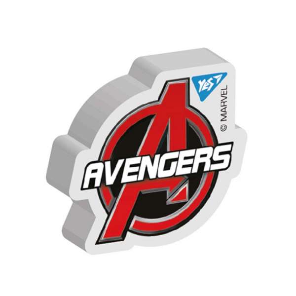 Ластик фігурний YES "Avengers", 2 диз. мікс - ціна за 51
 шт.