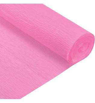 Папір гофрований SANTI рожевий 230% рулон 50*200см