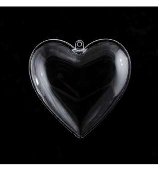 Набір пластикових форм Santi "Серце", 10см, 5 шт/уп