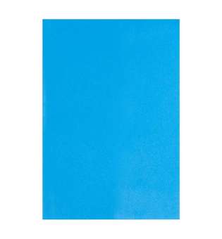 Фоаміран ЕВА яскраво-блакитний, 200*300 мм, товщина 1,7 мм, 10 листів