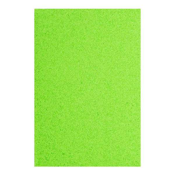 Фоаміран ЕВА яскраво-зелений махровий, 200 * 300 мм, товщина 2 мм, 10 листів