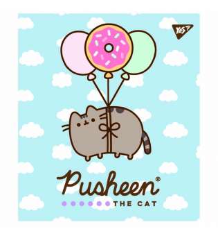 Зошит YES Pusheen А5 12 аркушів клітинка