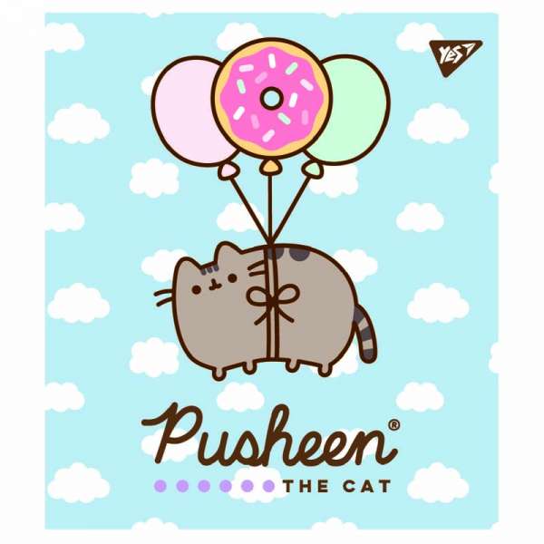 Зошит YES Pusheen А5 12 аркушів клітинка