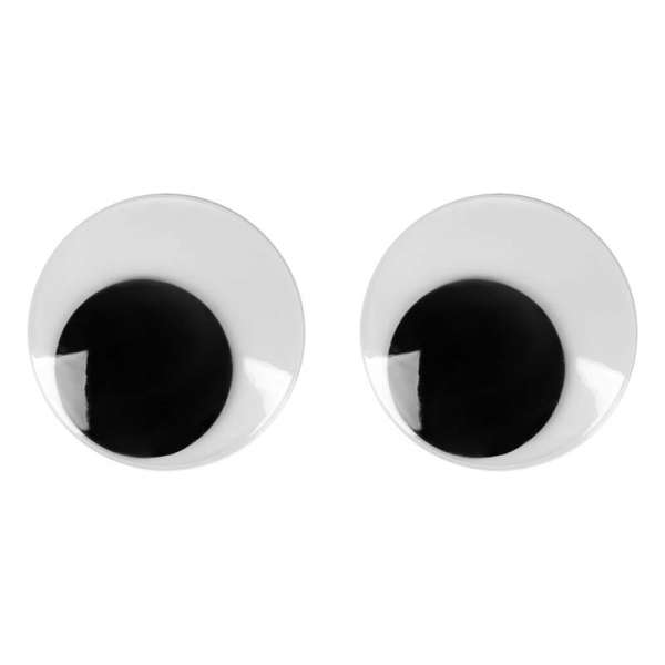 Оченята SANTI самоклеючі чорні 40мм 8 шт
