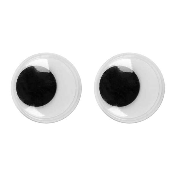 Оченята SANTI пришивні чорні 20мм 30 шт