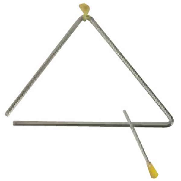 Трикутник 18 см, 7 ", з бітером Maxtone T-37/7
