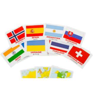 Карточки Домана Страны. Флаги. Столицы/Countries. Flags. Capitals мини-40