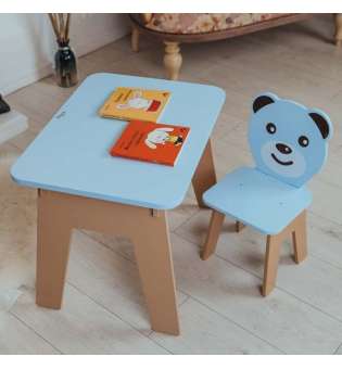 Вау! Дитячий стіл! Чудовий подарунок для дитини. Стіл із шухлядою та стільчик. Для навчання, малювання, гри